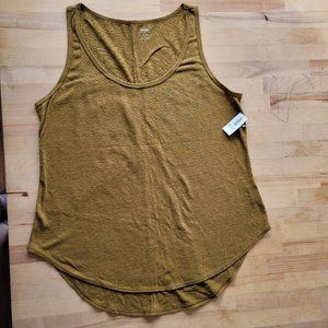 NWT - Old Navy L Mustard Tank Top
